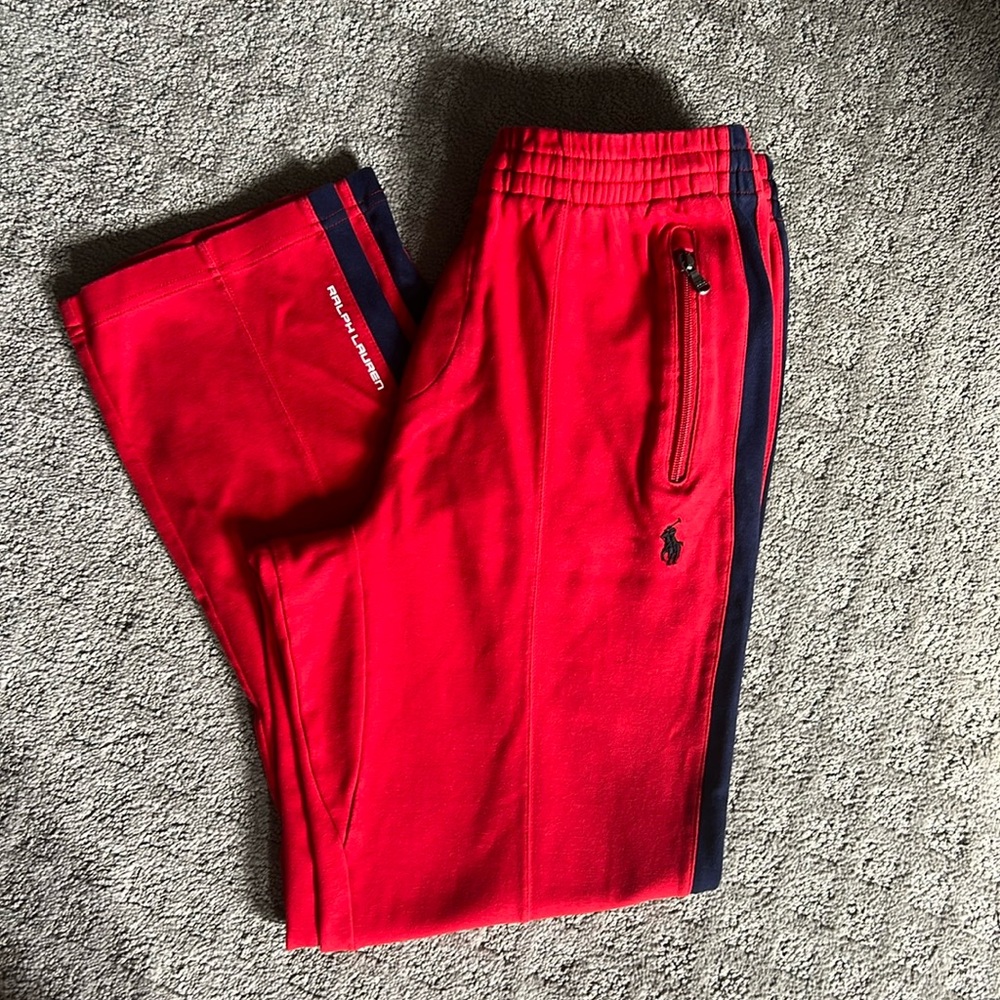 Men’s Polo Ralph Lauren track pant size S. (Listing 1)